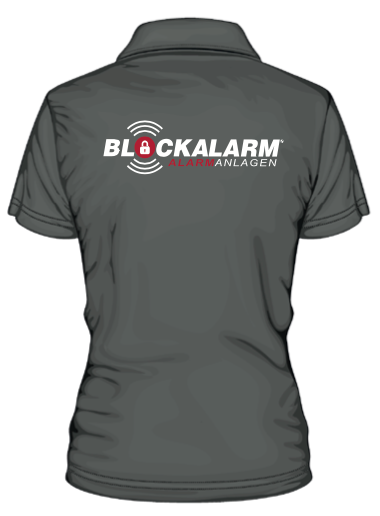 BLOCKALARM Poloshirt Damen Premium